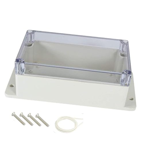 YXQ Junction Box Transparent Cover 6.2 x 3.5 x 2.5 inch IP65 Waterproof Wall - Image 5