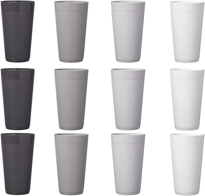 US Acrylic Newport 20 ounce Unbreakable Plastic Stackable Water Tumblers in - Image 7