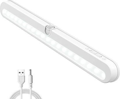 BLS Under Cabinet Lighting, 2200mah Rechargeable Closet Lights Motion Sensored by BLS