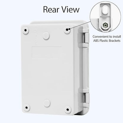 Junction Box, ABS Plastic, IP65 Waterproof Dustproof Universal Electrical - Image 6
