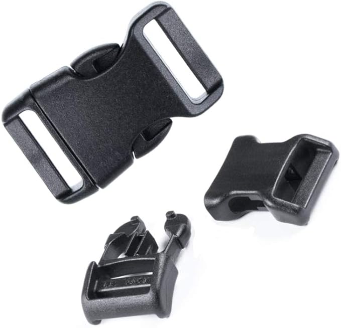 Black Plastic Side Release Buckles - Image 4