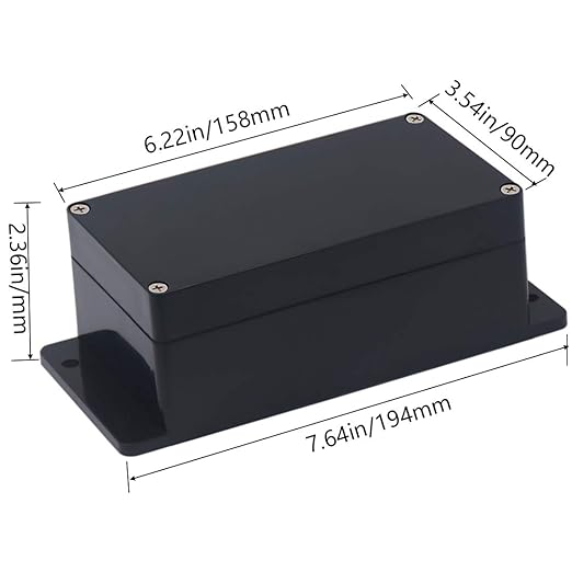 Junction Box IP65 Waterproof ABS Plastic Electrical Project Case Power Junction - Image 2