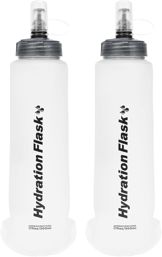 TRIWONDER TPU Collapsible Flask BPA-Free Soft Folding Water Bottles by TRIWONDER