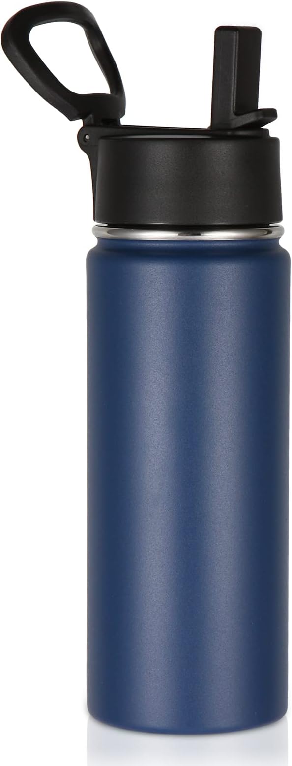 Volhoply 18oz Kids Insulated Water Bottle, Stainless Steel Water Bottles by LiveFully%EF%BC%8CDrinkFreely%E2%80%94KeepGoingwithVolhoply%EF%BC%81