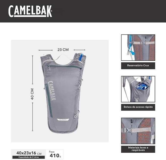CamelBak Classic Light Bike Pack 70oz Hydration Reservoir - Image 2