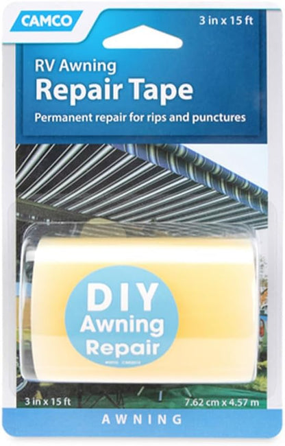 Camco 42613 3" x 15' Awning Repair Tape - Image 3