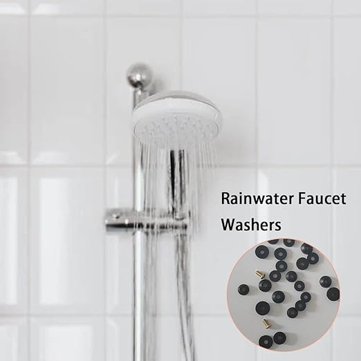 58 PCS Faucet Washers Assortment Kit, Flat & Beveled Rubber Faucet Washers - Image 6