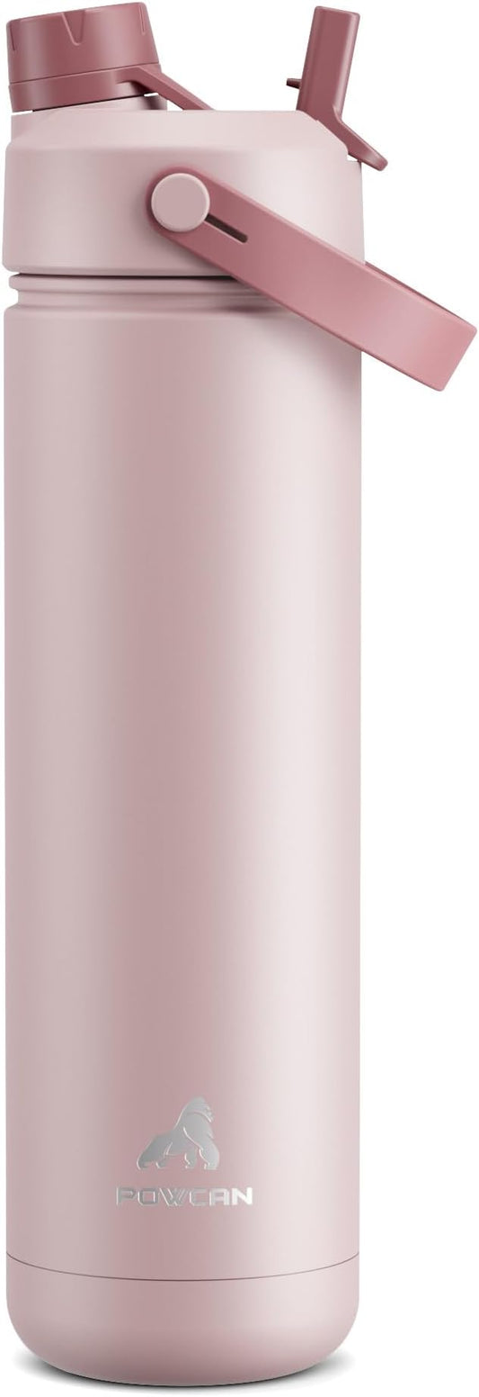POWCAN 26 oz Insulated Water Bottle by POWCAN