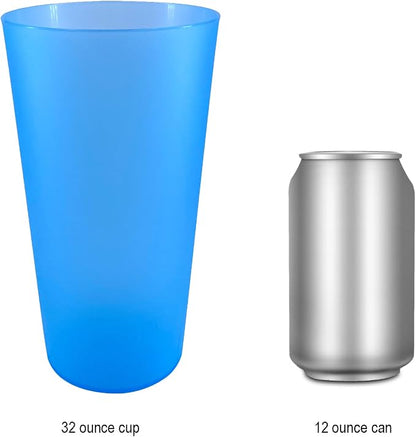 AOYITE Large Plastic Cups 32 oz - Image 8