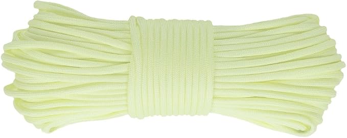 Glow in The Dark Zesty 550lb Paracord – 21 Strand Luminous Parachute Cord - Image 2