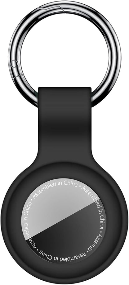 Linsaner 1|2|4 Pack Holder for AirTag 2nd Gen & 1st Gen, Silicone Case Keychain by Linsaner