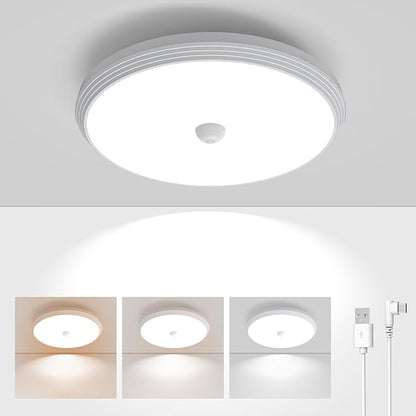 Rechargeable Closet Lights Motion Sensored, Wireless Battery Operated Ceiling by KEPLUG