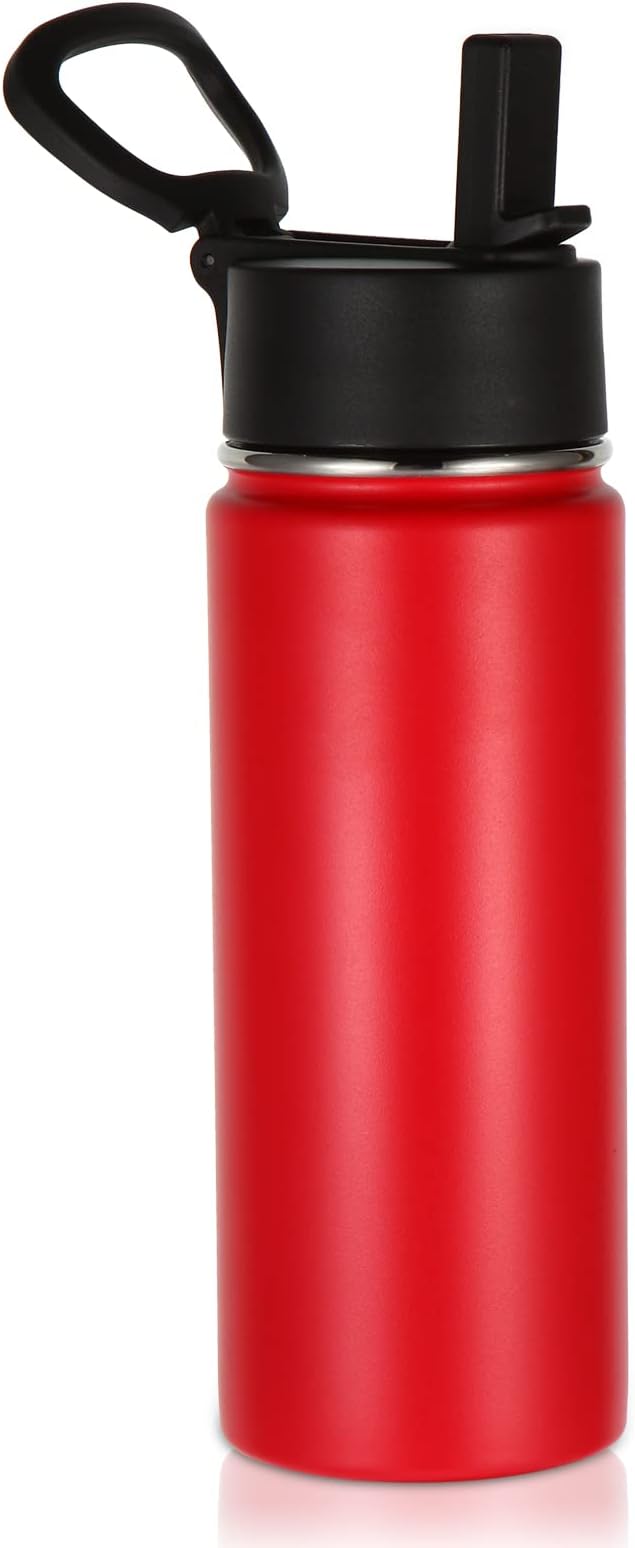 Volhoply 18oz Kids Insulated Water Bottle, Stainless Steel Water Bottles by LiveFully%EF%BC%8CDrinkFreely%E2%80%94KeepGoingwithVolhoply%EF%BC%81