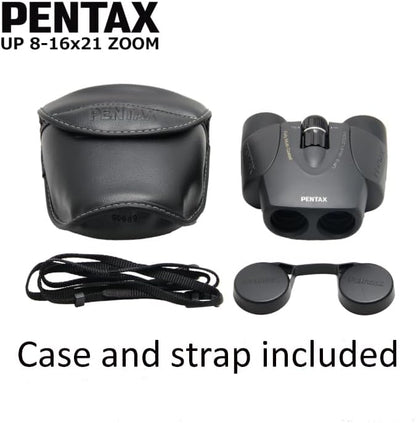 Pentax UP 8-16x21 Green Binoculars Fully-Multi Coating Zoom Tripod Socket - Image 5