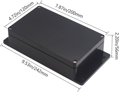 Project Box ABS Black Electrical Boxes IP65 Outdoor Waterproof Box Electronic - Image 3