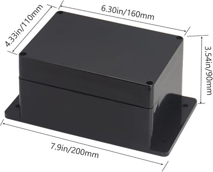 Project Box ABS Black Electrical Boxes IP65 Outdoor Waterproof Box Electronic - Image 3