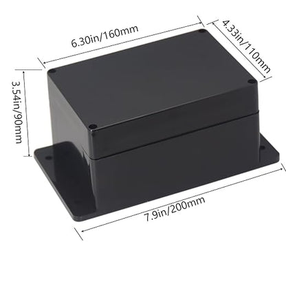 Junction Box IP65 Waterproof ABS Plastic Electrical Project Case Power Junction - Image 2