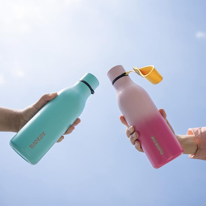 BJPKPK Insulated Water Bottles, 18 oz Stainless Steel Metal Water Bottle - Image 4