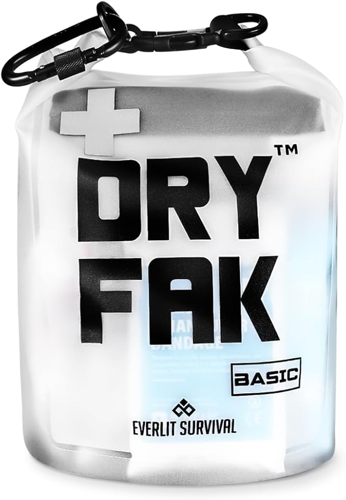 EVERLIT 290 Pc Waterproof First Aid Kit Dry FAK Medical Kit Emergency Survival by EVERLITSURVIVAL