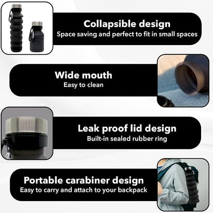 Gadgetime USA Collapsible Water Bottle - Image 3