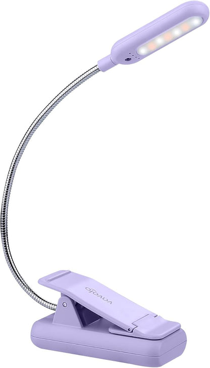 VAVOFO Rechargeable Book Light for Reading in Bed Kids, 7 LED Reading Light by VAVOFO
