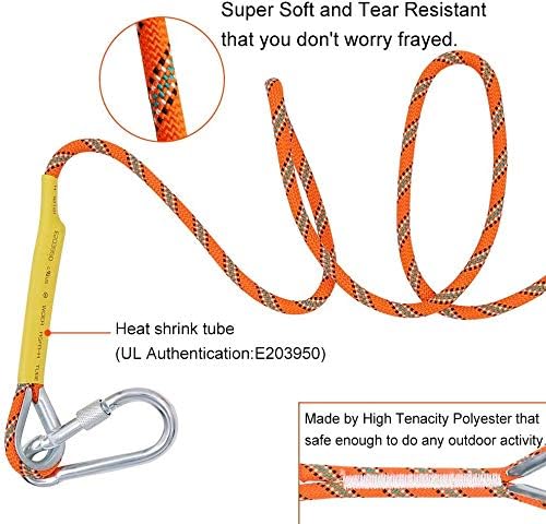 X XBEN Outdoor Climbing Rope 10M 20M 30M 50M 70M 152M 352M Static Rock Climbing - Image 3