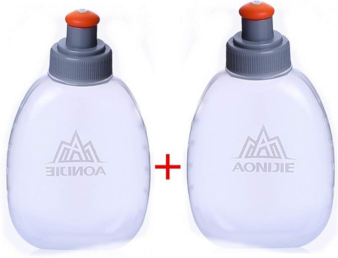 AONIJIE 250ML/350ML/500ML/600ML Portable TPU Soft Water Bottle Folding Soft by AONIJIE