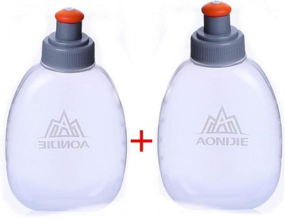 AONIJIE 250ML/350ML/500ML/600ML Portable TPU Soft Water Bottle Folding Soft by AONIJIE