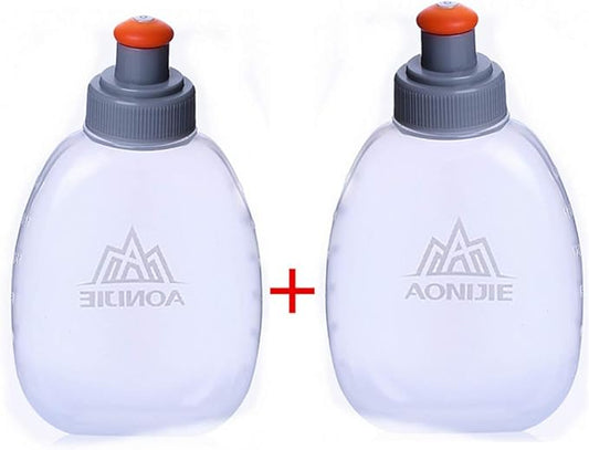 AONIJIE 250ML/350ML/500ML/600ML Portable TPU Soft Water Bottle Folding Soft by AONIJIE