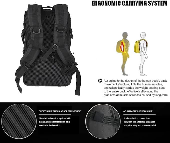 Miramrax 12L Small Backpack Day Pack - Image 7