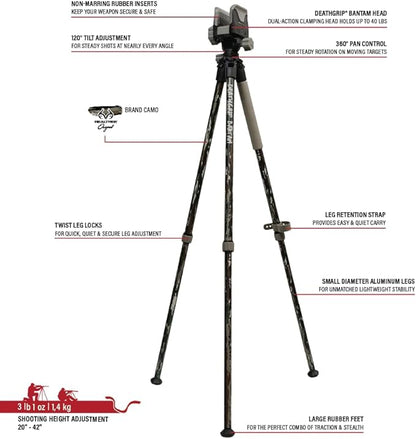 BOG DeathGrip Aluminum Tripod - Image 5