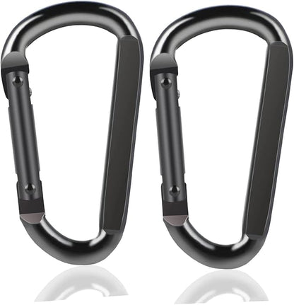 DELSWIN Heavy Duty Carabiner Clip 900lbs, 3 Inch Steel Carabiners by DELSWIN