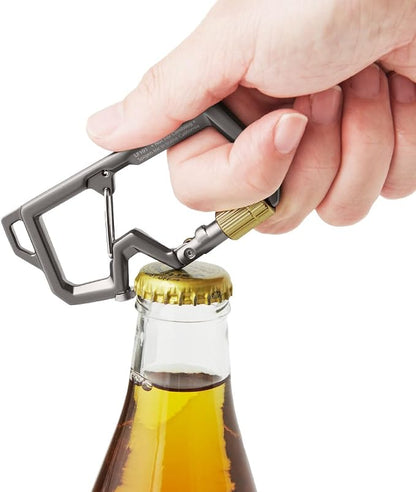 Spigen Life Carabiner Key Ring Clip, Car Keychain Clip, Bottle Opener Key Chain - Image 9