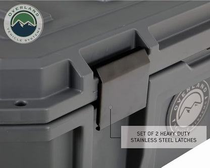 Overland Vehicle Systems 40100011 Dark Gray 95 QT Dry Box Storage - Image 5