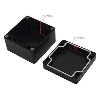 LeMotech ABS Plastic Electrical Project Case Power Junction Box, Project Box - Image 4