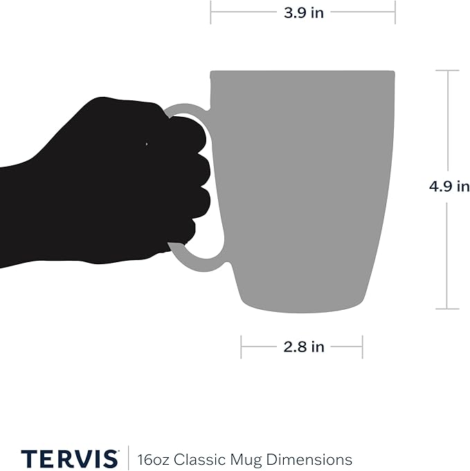 Tervis Clear & Colorful Tabletop Made in USA Double Walled Insulated Tumbler - Image 4