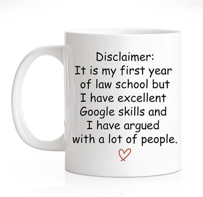 RZHV Trust Me I Am A Lawyer 11 Oz White Novelty Mug, Funny Lawyer Coffee by RZHV