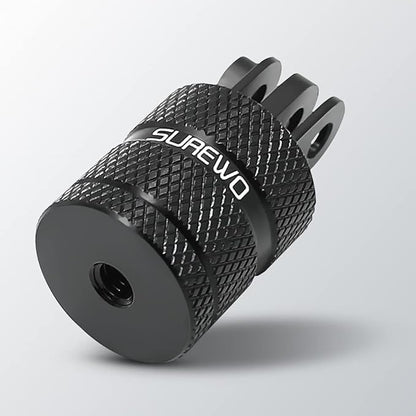 Aluminum 1/4 inch 20 Camera Tripod Adapter Mount, 360° Rotation 1/4"-20 - Image 6
