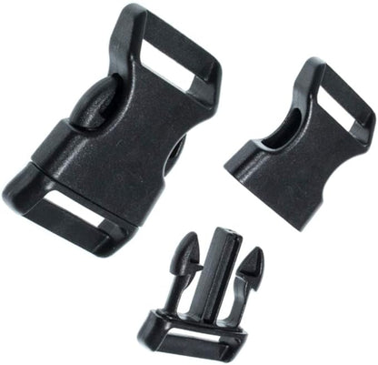 Black Plastic Side Release Buckles - Image 3
