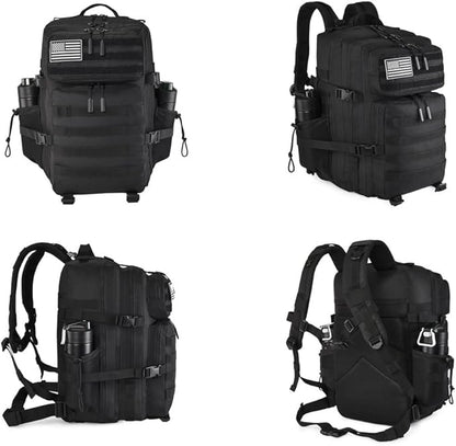 45L Tactical Backpack for Men Women, Military Assault Pack - Image 4