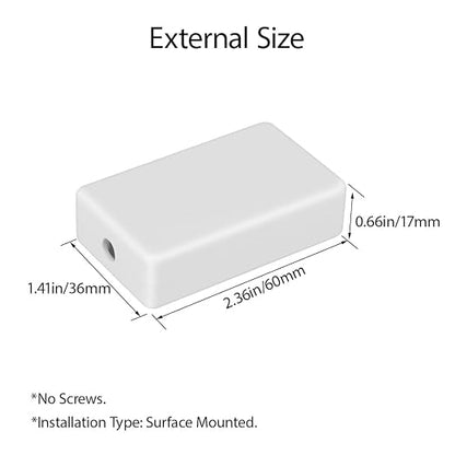 LeMotech Project Box 5 Pieces ABS Plastic Electrical Project Case Small - Image 3
