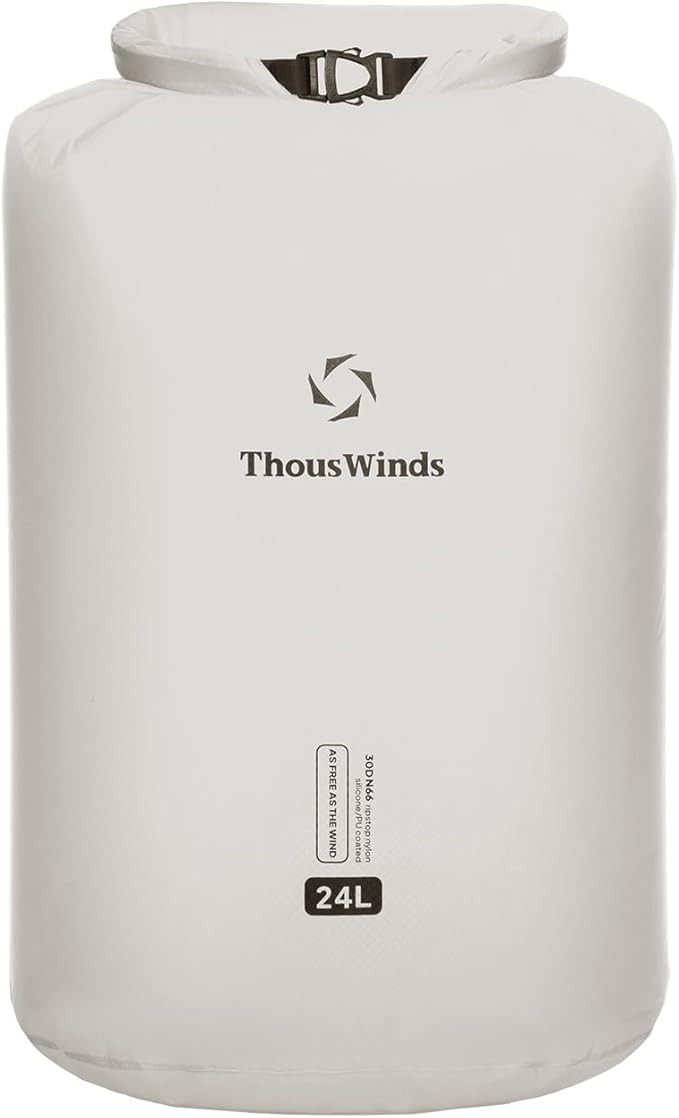 Thous Winds Heavy Duty Waterproof Dry Bag, 24L/36L Large Capacity Roll Top Dry by ThousWinds