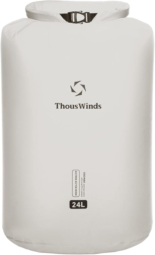 Thous Winds Heavy Duty Waterproof Dry Bag, 24L/36L Large Capacity Roll Top Dry by ThousWinds