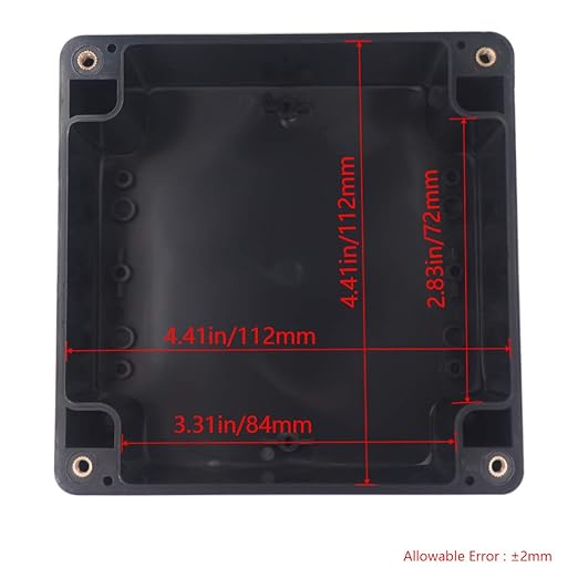 Junction Box IP65 Waterproof ABS Plastic Electrical Project Case Power Junction - Image 3