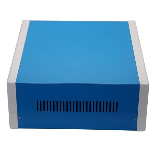 Zulkit Junction Box Blue Metal Project Box DIY Electric Enclosure Case - Image 4