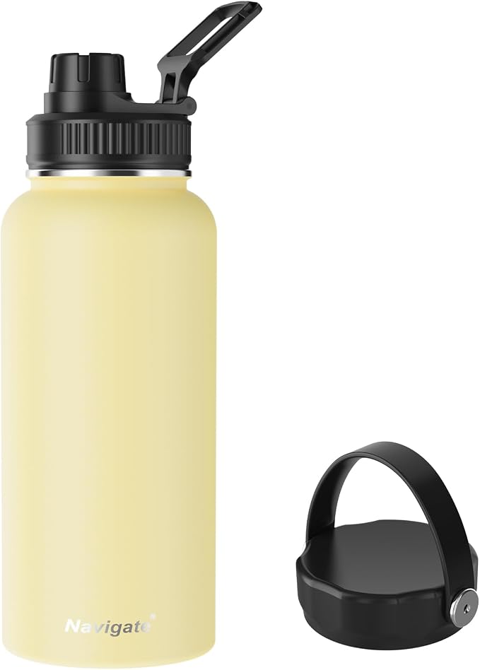 Navigate 32 oz Insulated Stainless Steel Sports Water Bottle by Navigate