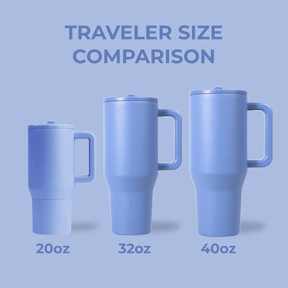 HydroJug Traveler - 32 oz Water Bottle - Fits in Cup Holder - Image 4