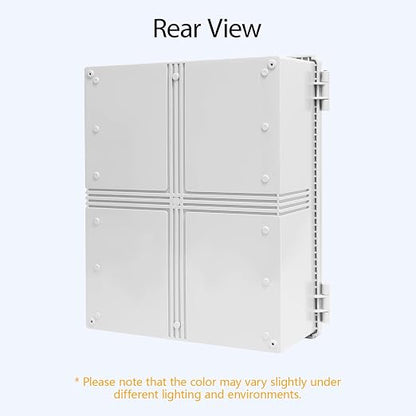 LeMotech Electrical Box, IP67 Waterproof Hinged Cover Stainless Steel Latch - Image 6