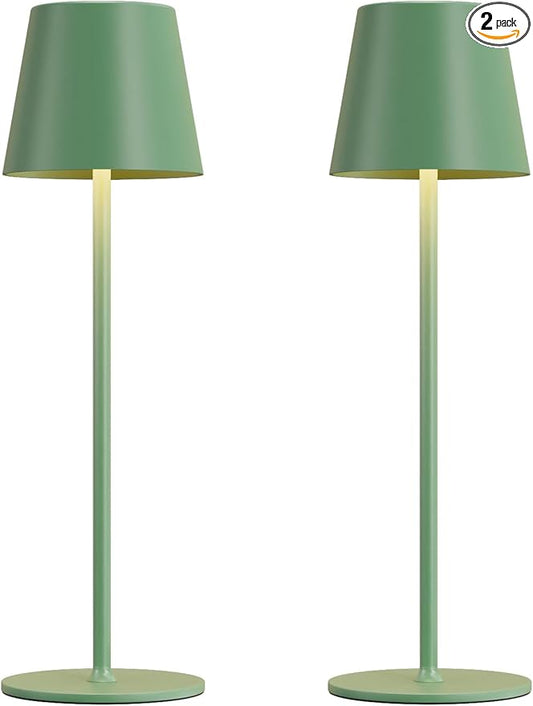 Kakanuo Cordless Table Lamp Rechargeable Green by KakanuoLightings