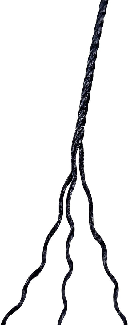 HONGDA Tarred Bank Line Twine, 1920 Feet Nylon Twine #9 Bank Line-Black Nylon - Image 3